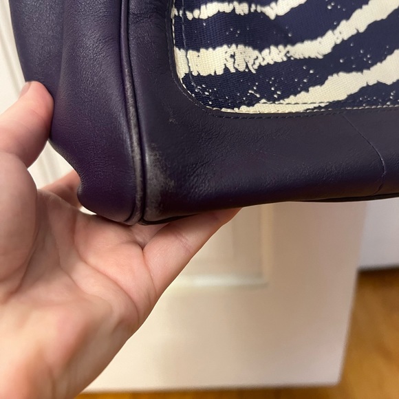 Authentic Coach Purple and Zebra Print Bag 💜 - Picture 8 of 8